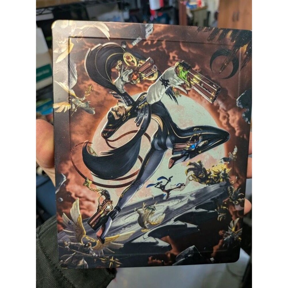 Bayonetta/ vanquish steelbook only no game